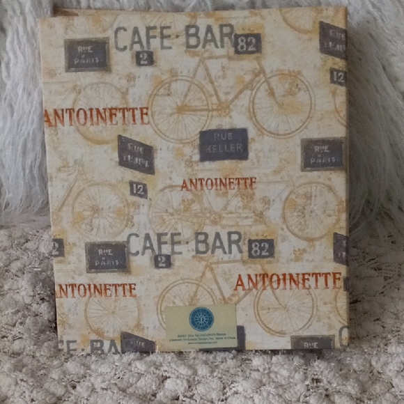 Vintage French Bistro Photo Album Hold 200 Photos 4x6 - Picture 4 of 4